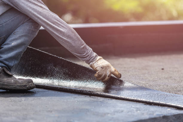 Professional Basement Waterproofing technician working in Dale, NY